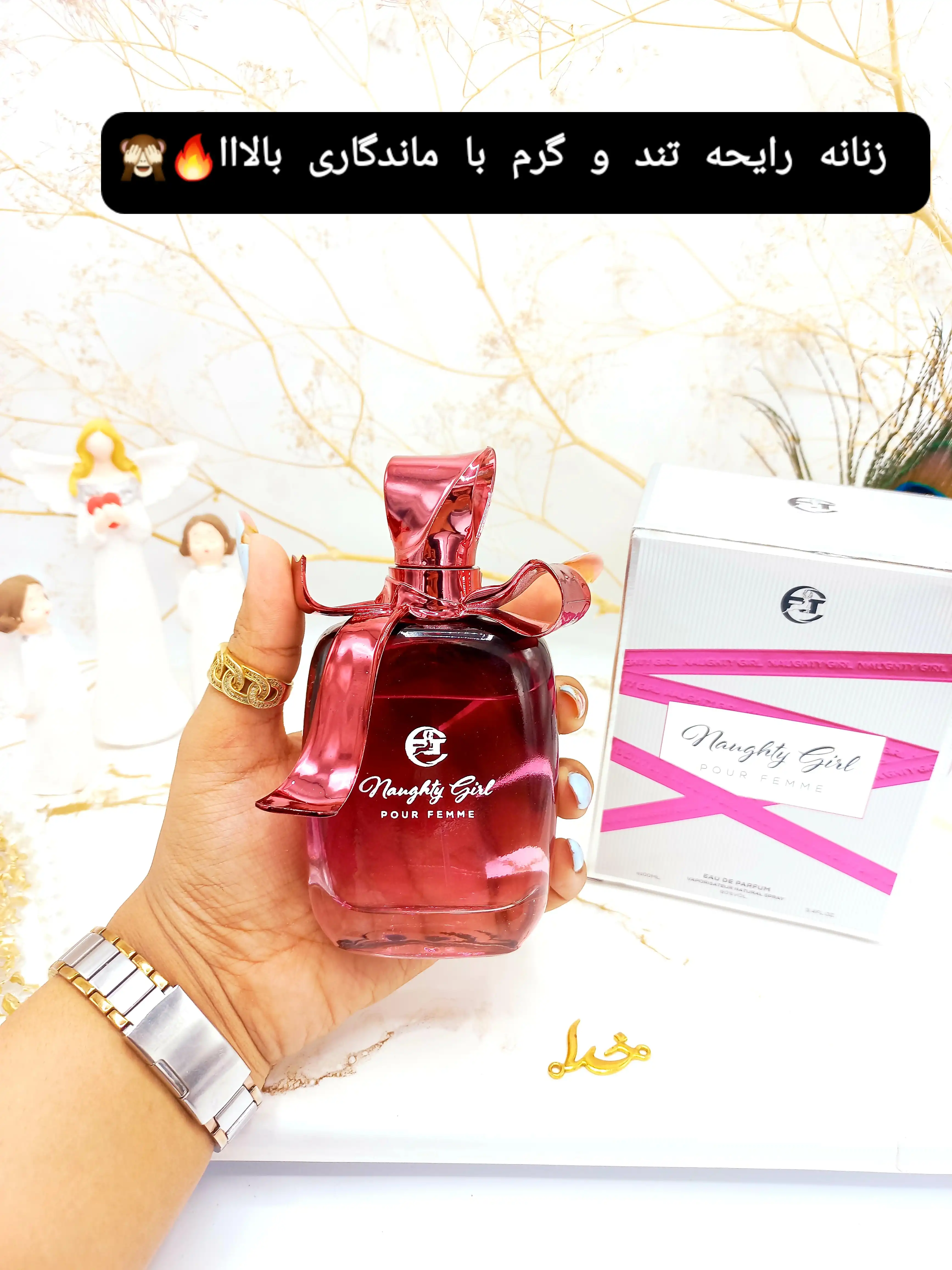 ادکلن زنانه آر تی مدل NANGHTY GIRL کد 4872