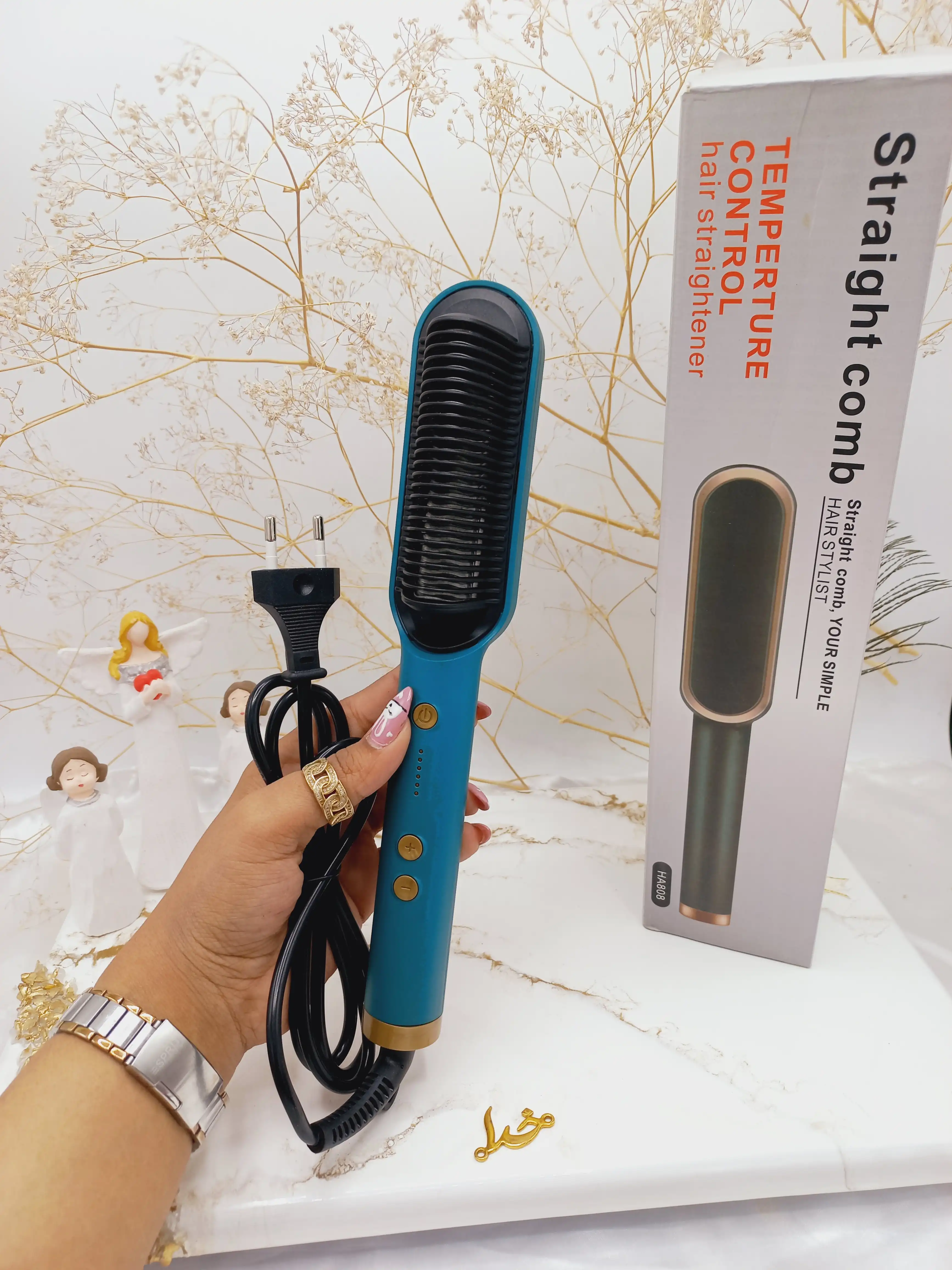 برس حرارتی Straight comb کد HA808