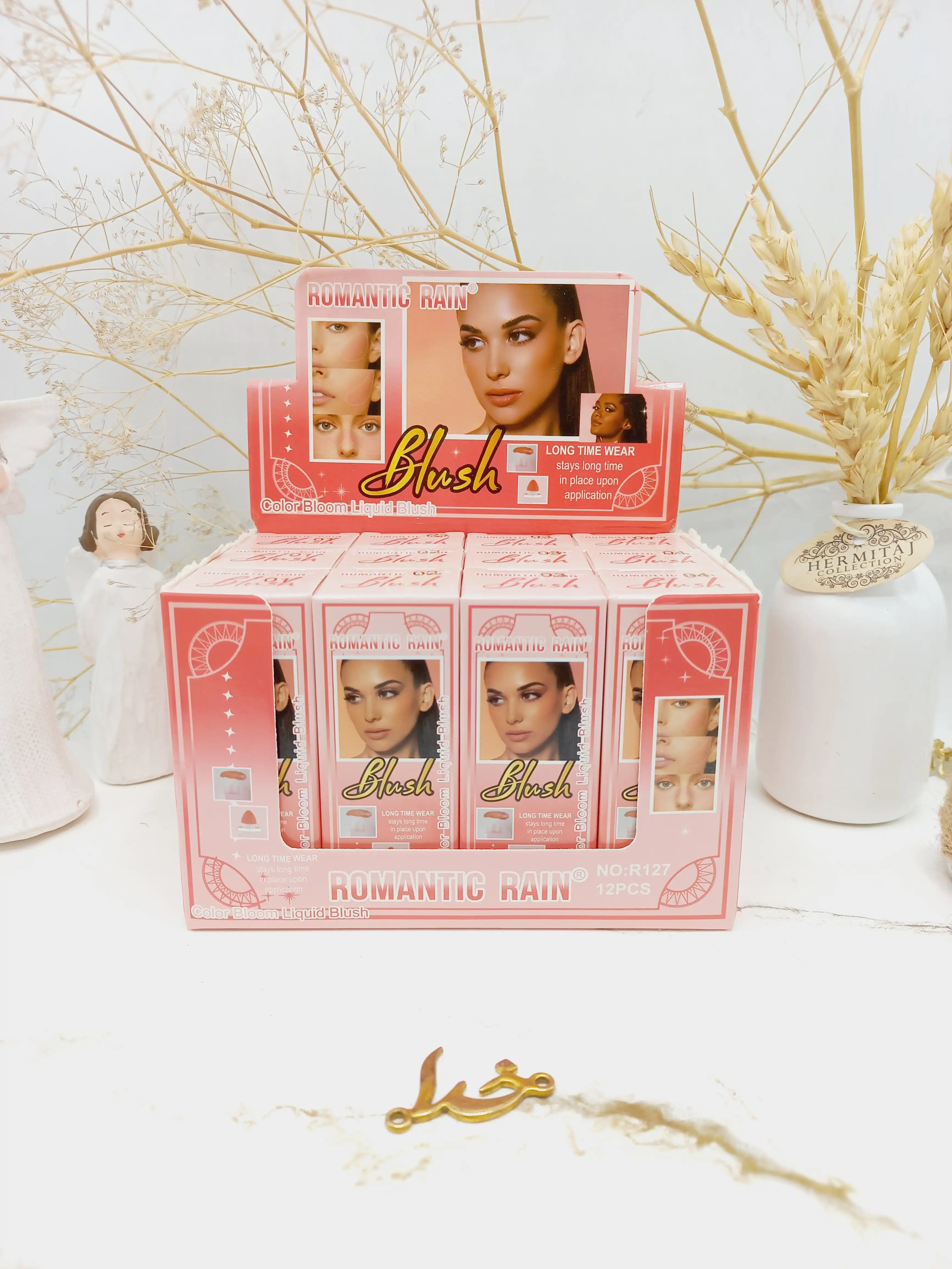 رژ گونه مایع برند معروف رومانتیک رین بلش ROMANTIC RAIN BLUSH کد R127