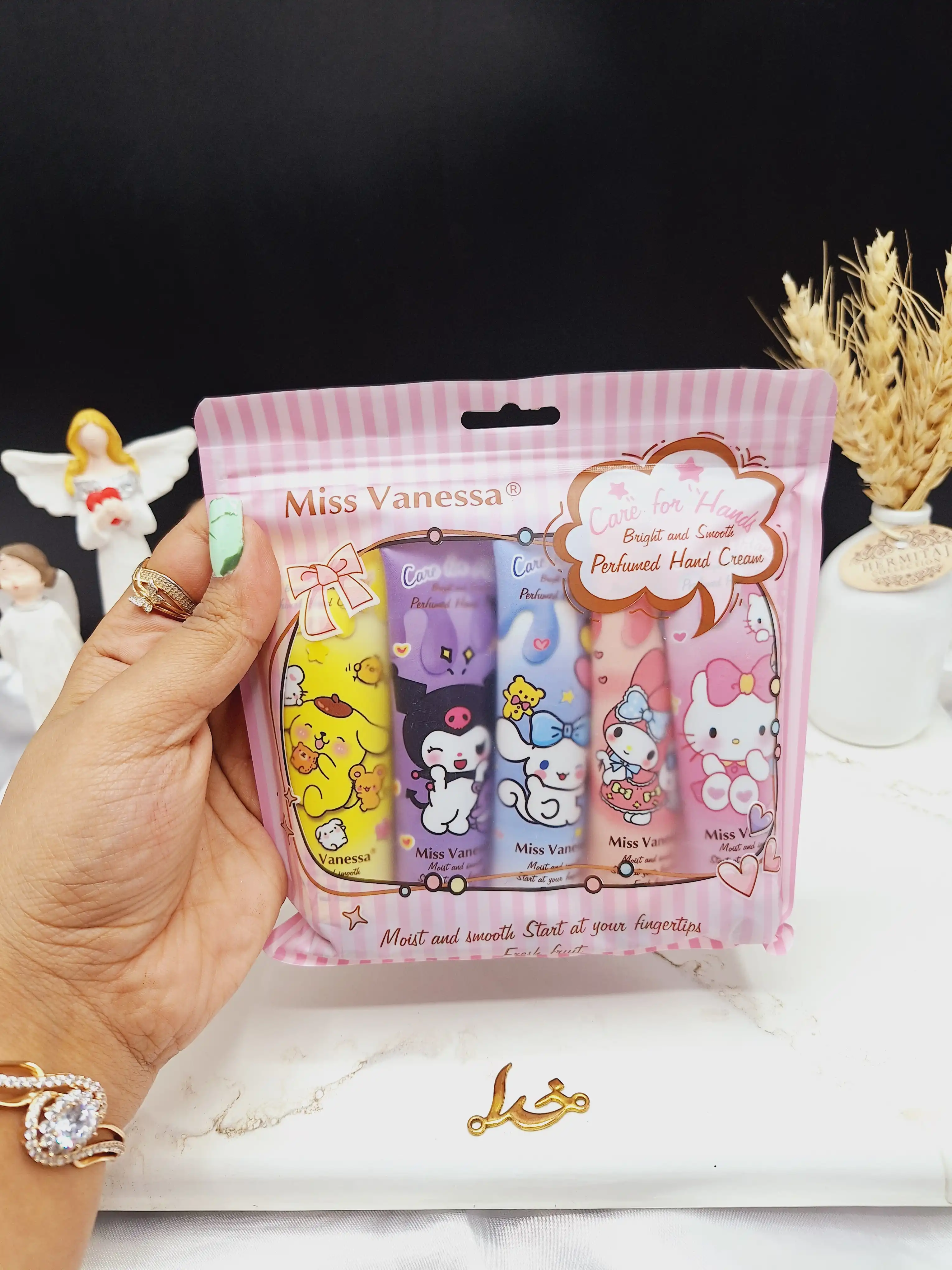 پک 5 عددی کرم دست فانتزی برند Miss Vanessa کد G3138