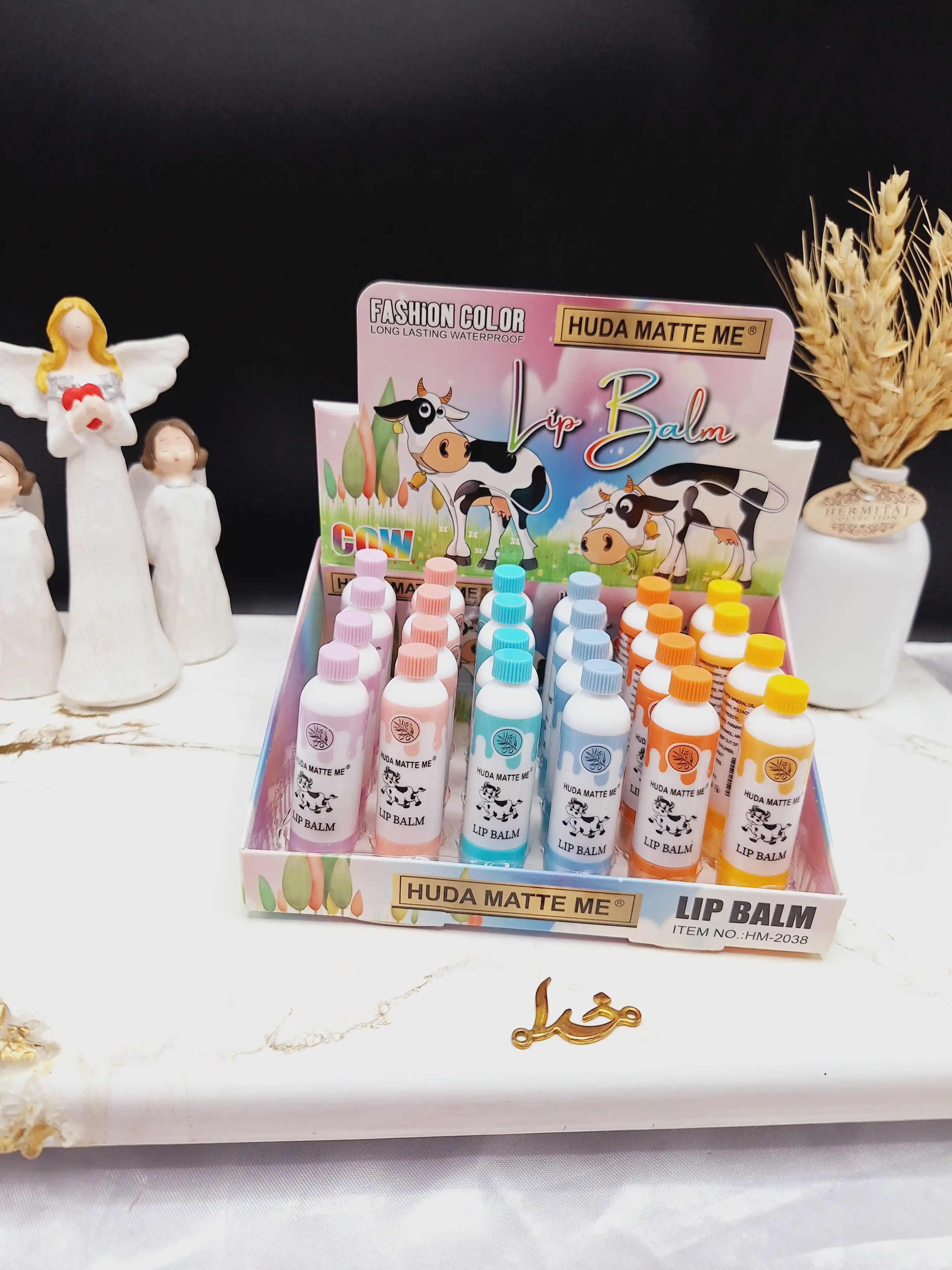 بالم لب کیوت شیر گاو هدا مات می HUDA MATTE ME کد HM2038