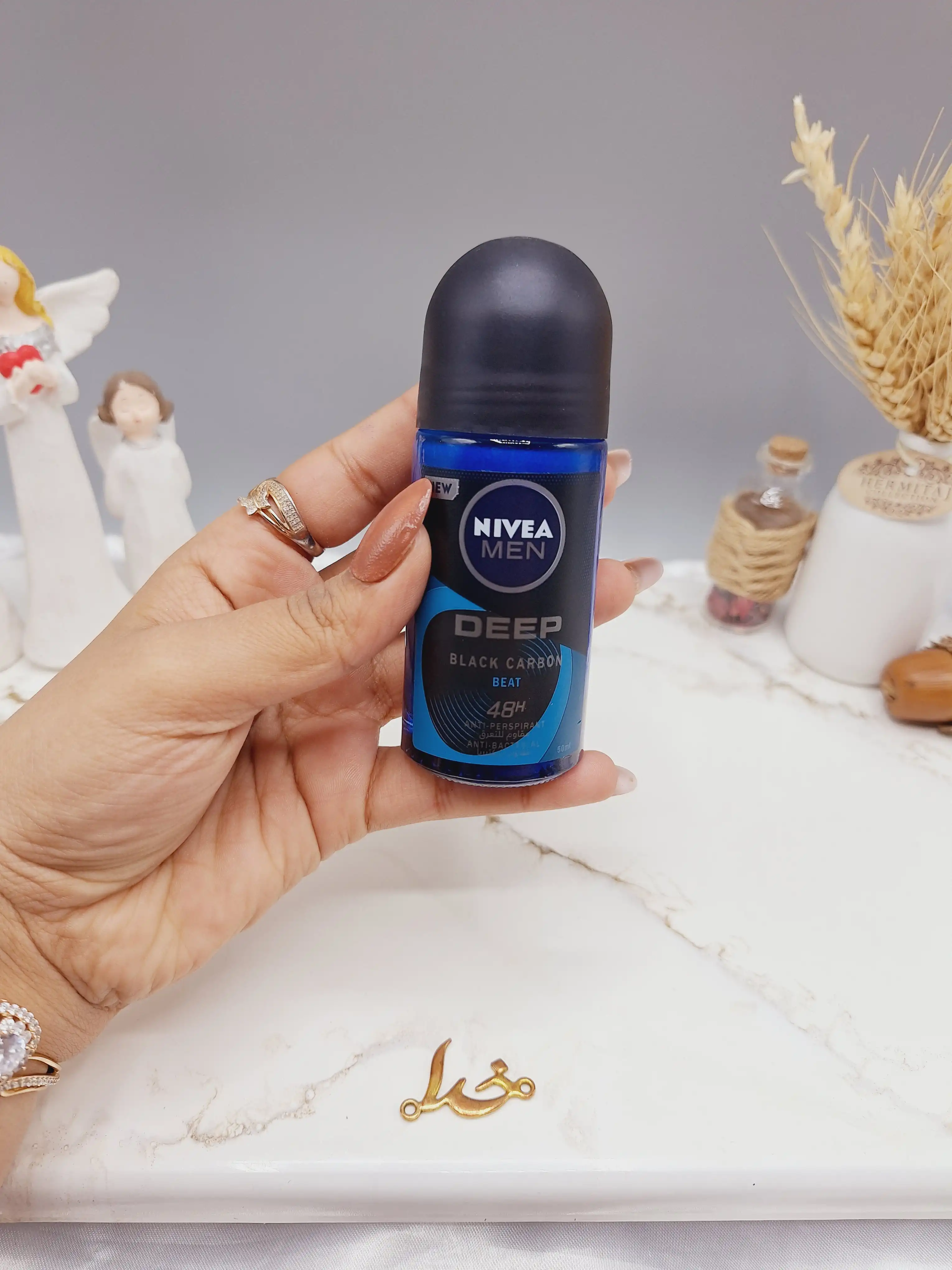 مام رولی مردانه ضدتعریق 48 ساعته برند نیوا اصلی NIVEA DEEP کد 0260