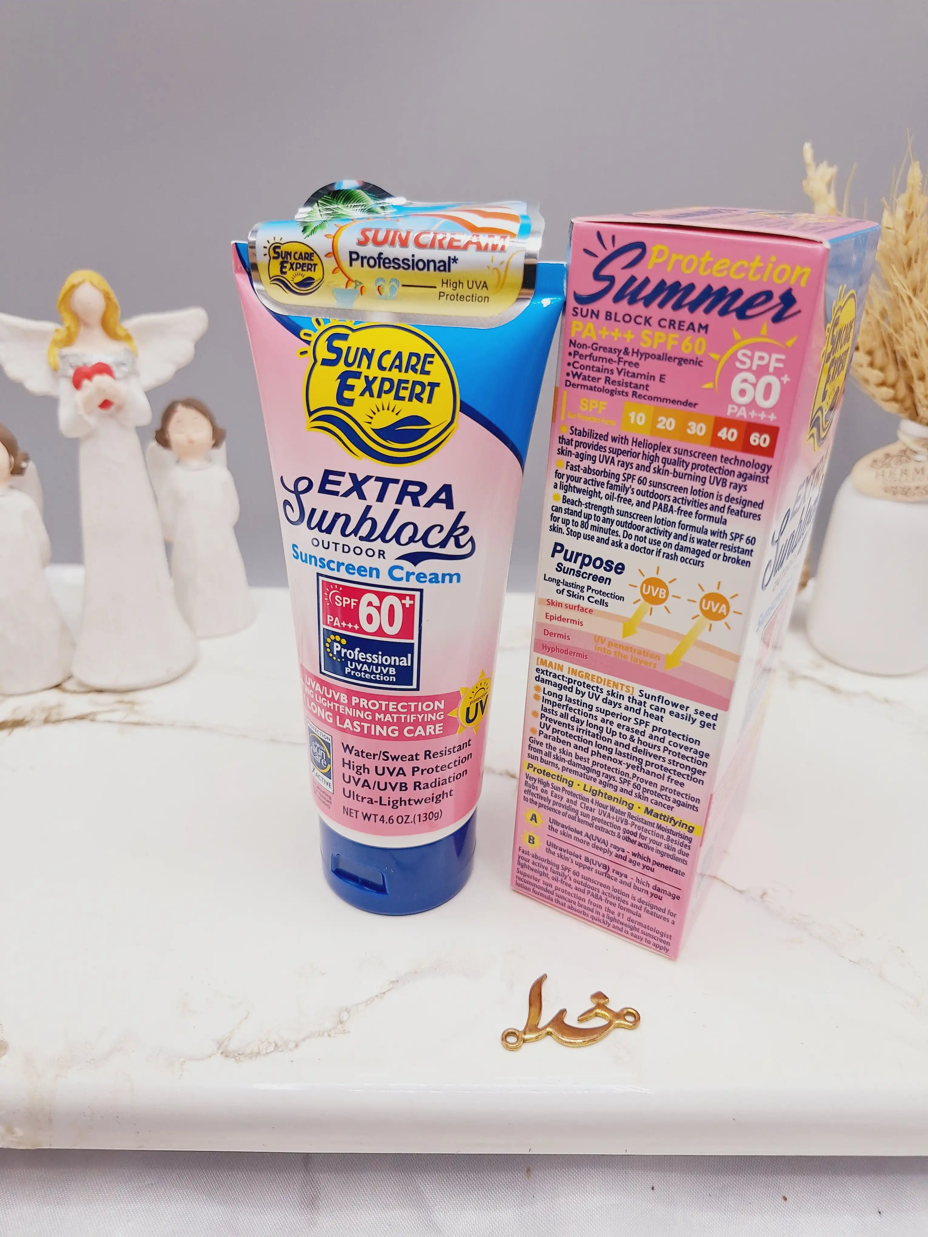 کرم ضدآفتاب SPF60 ضدآب وضدتعریق برند وکالی Wokali کدHA-3055