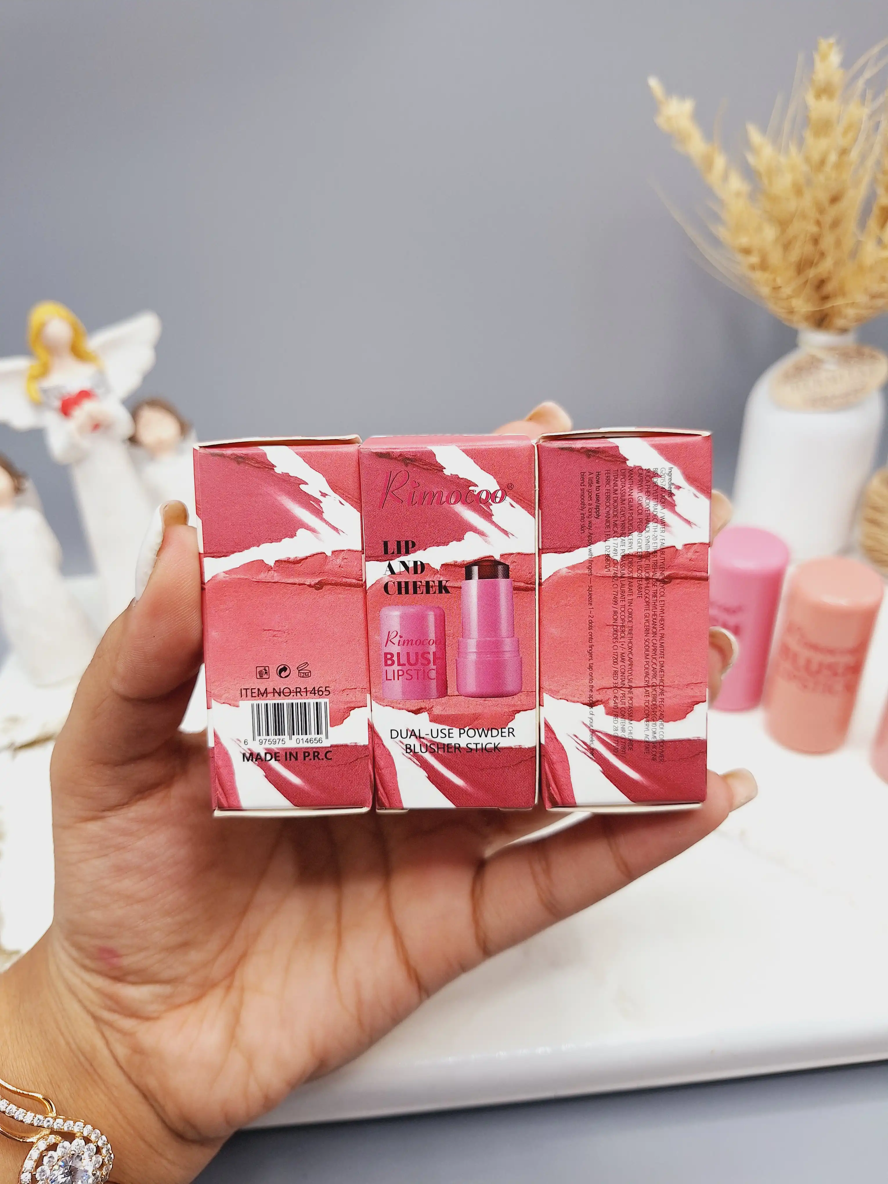 تینت ژله ای لب و گونه برند Rimocoo کد NO:R1465