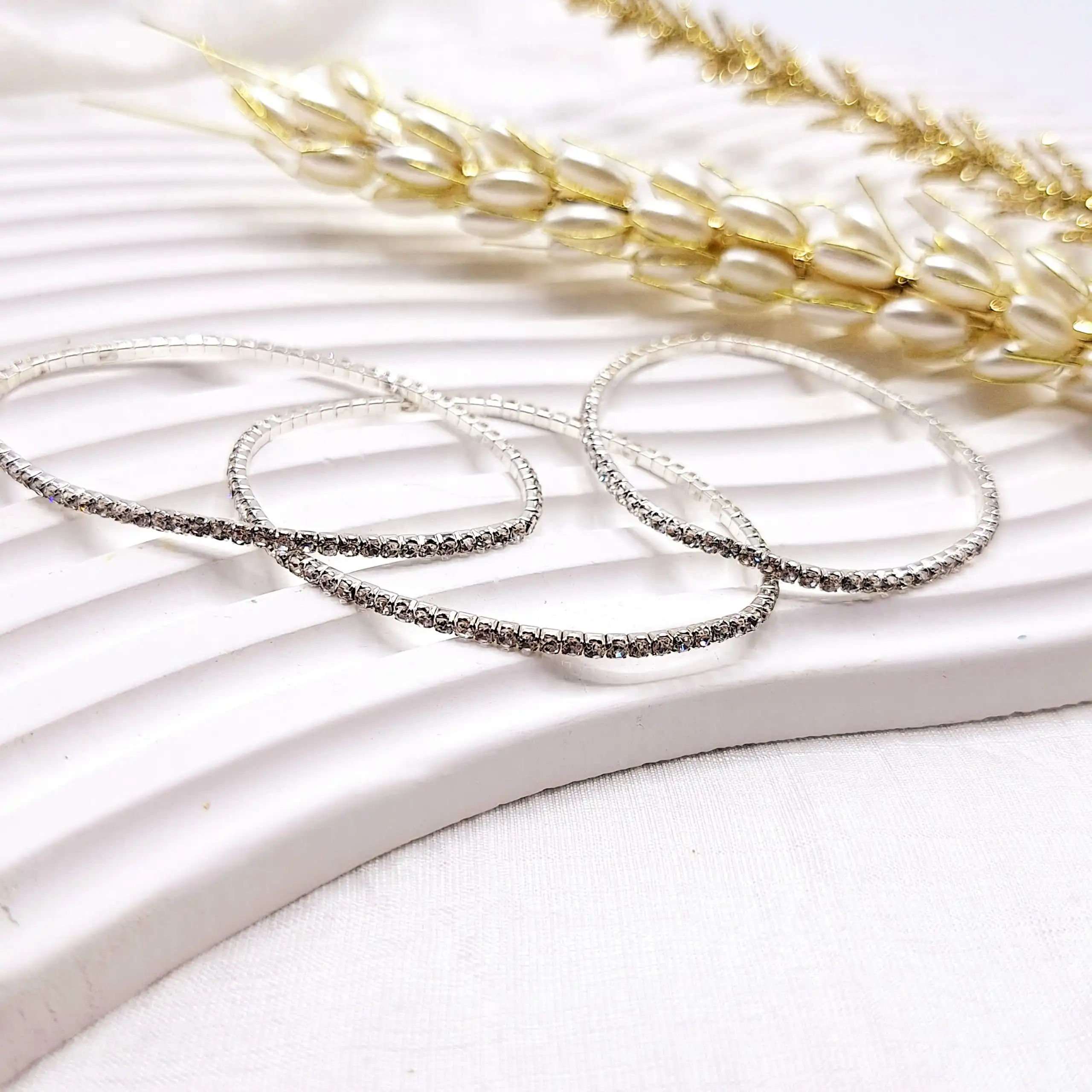 دستبند کشی فول نگین پرطرفدار