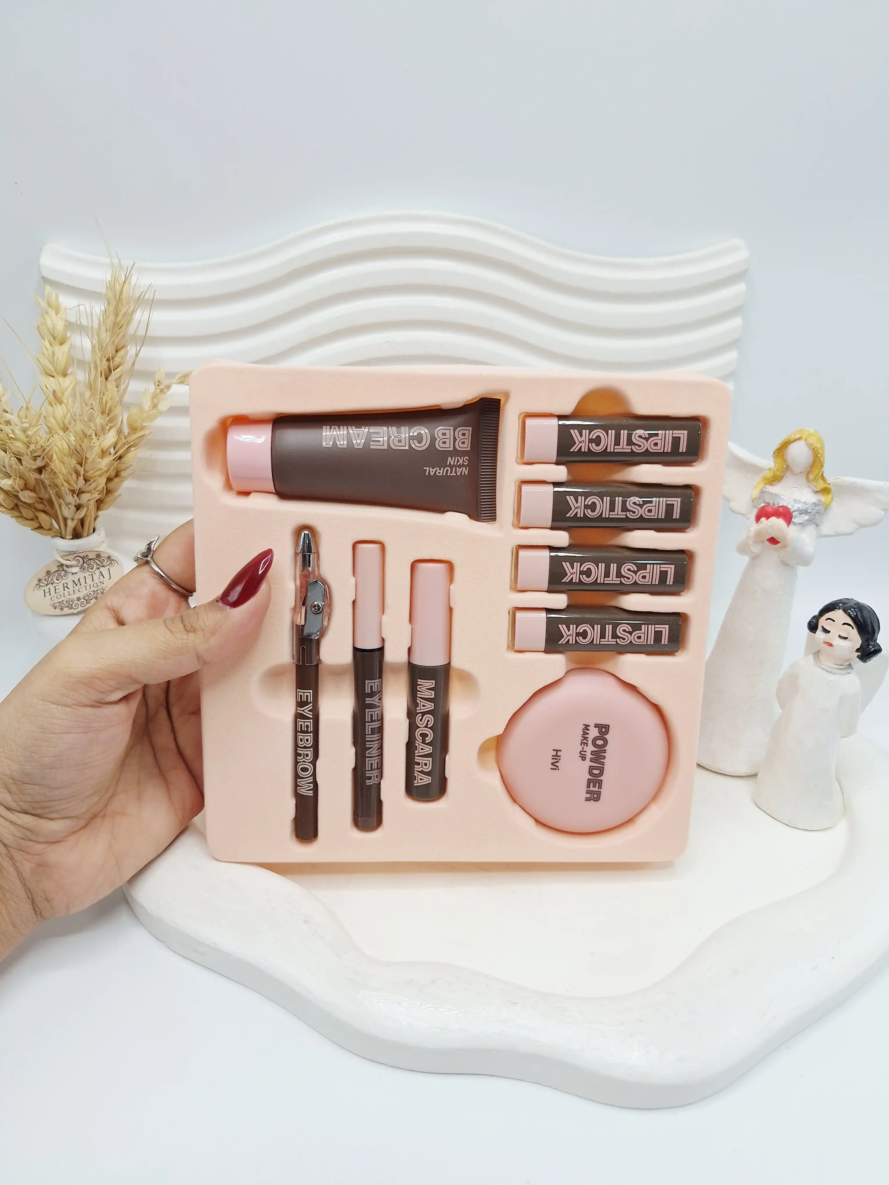 پک آرایشی (۹ تیکه) اورجینال برند Hivi کد 0780