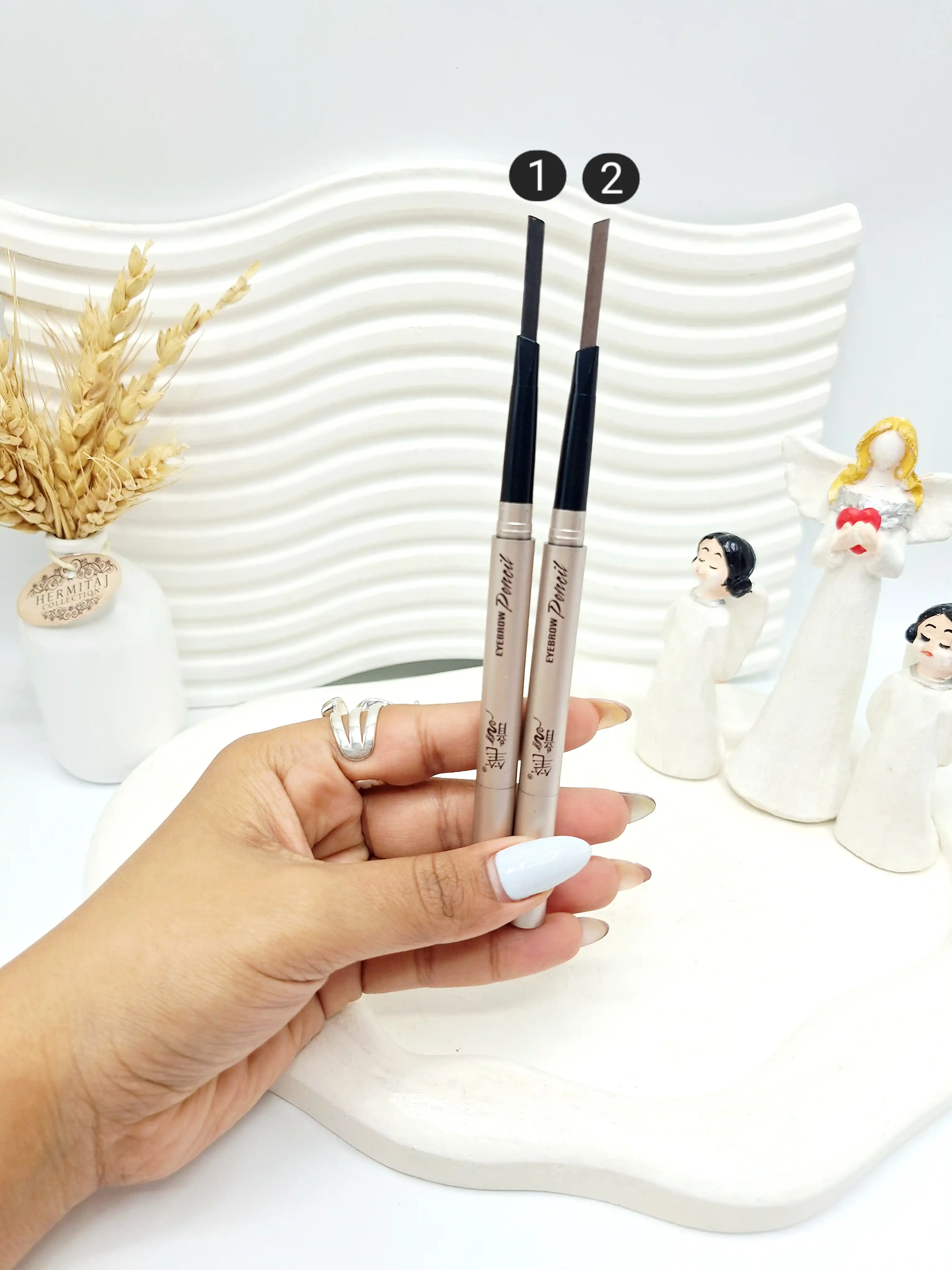 دیفاینر ابرو و برس ابرو 2 طرفه برند pencil کد1033