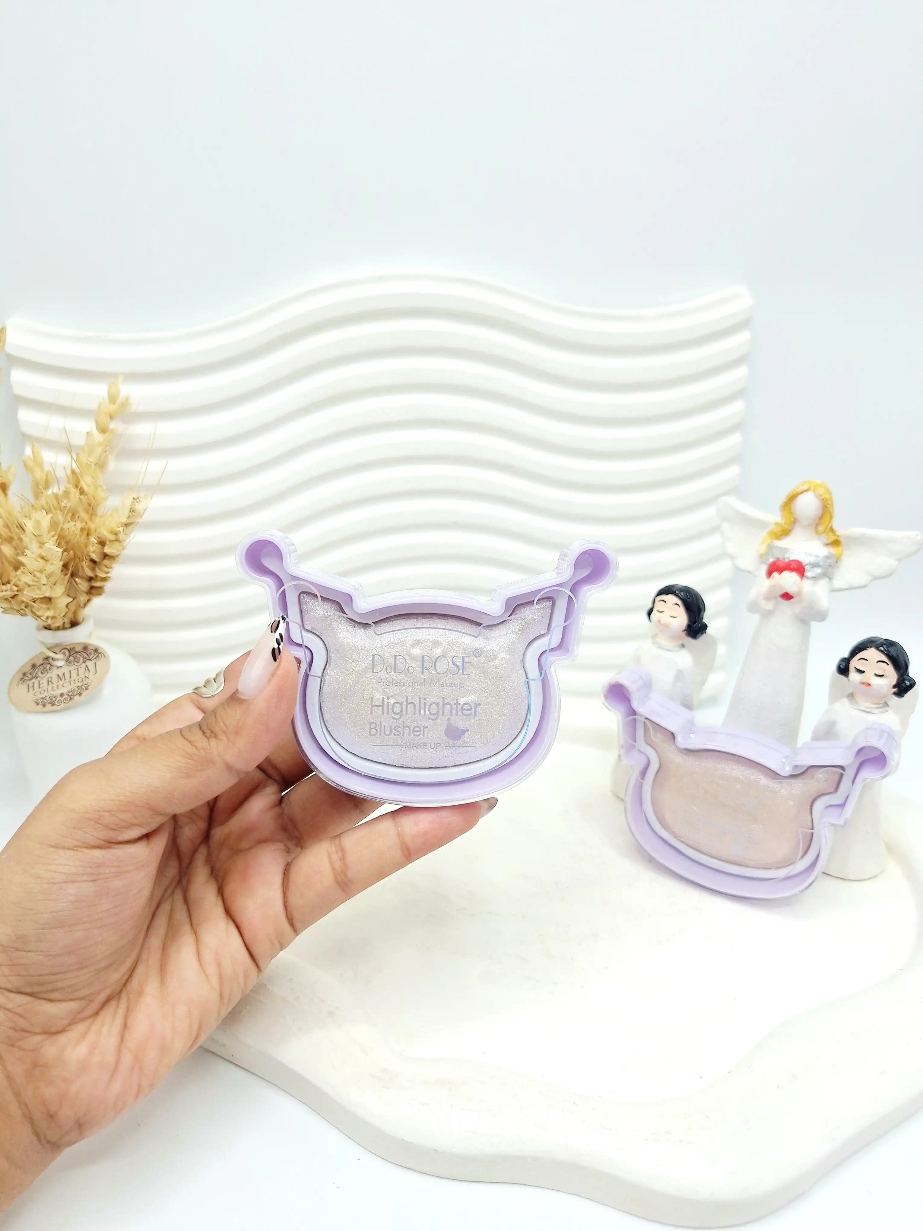 هایلایتر جذاب طرح کرومی DoDo Rose کد 7018
