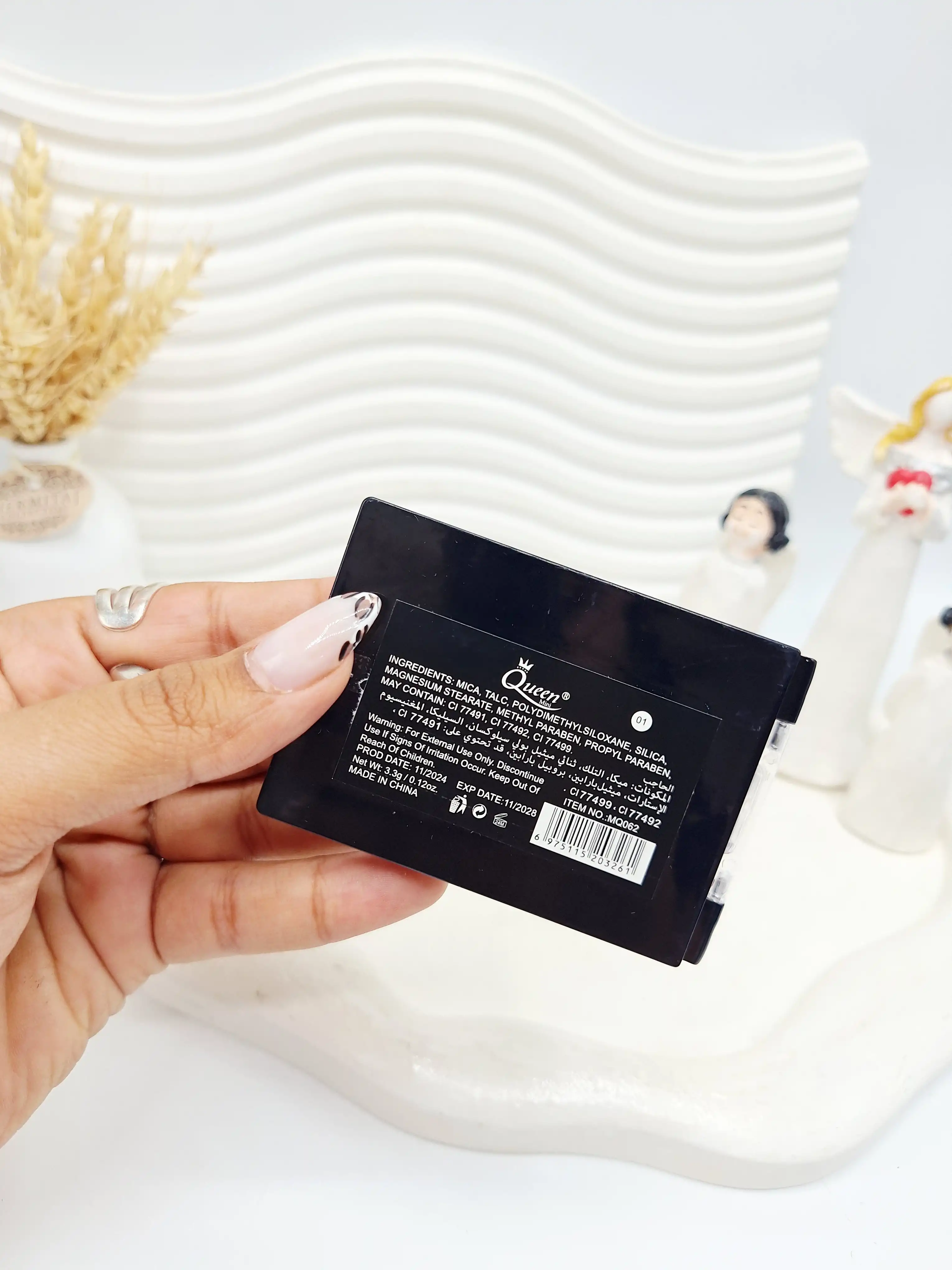 پالت سه رنگ ابرو Mini Queen کد ۰۶۲