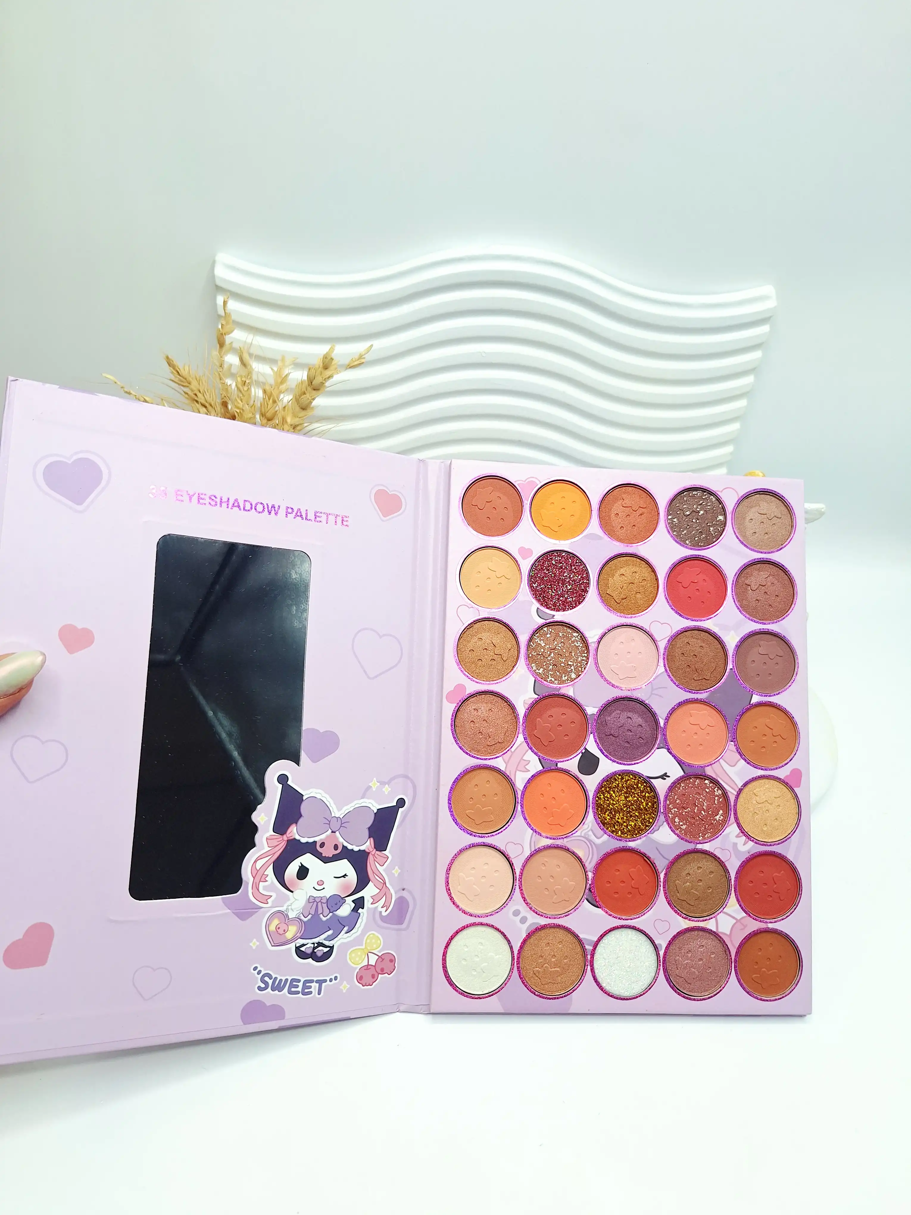 پالت کتابی سایه 35 رنگ کرومی کد 0173